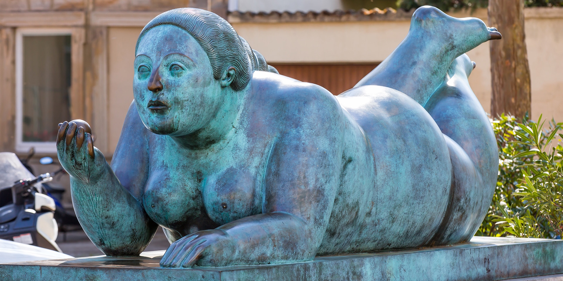 Home botero liegende frucht - Home